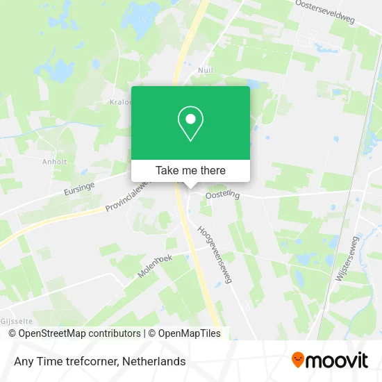Any Time trefcorner map