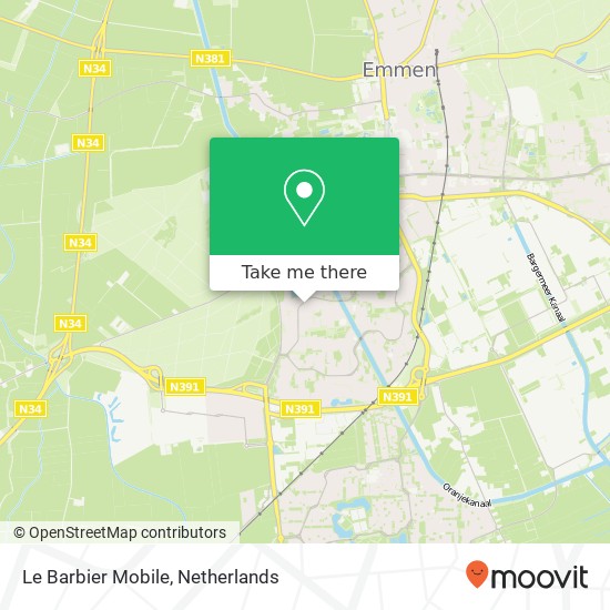 Le Barbier Mobile map