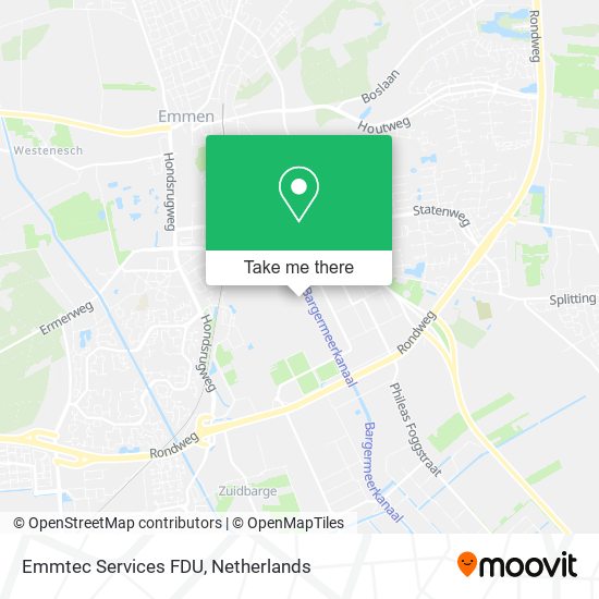 Emmtec Services FDU map