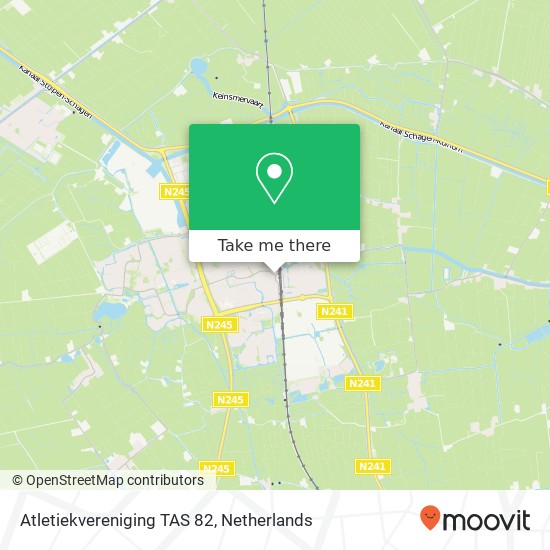 Atletiekvereniging TAS 82 map