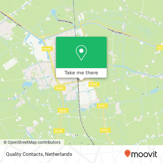 Quality Contacts map