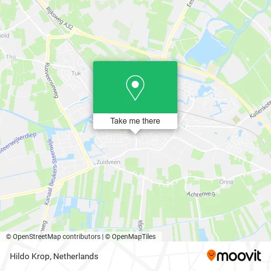 Hildo Krop map