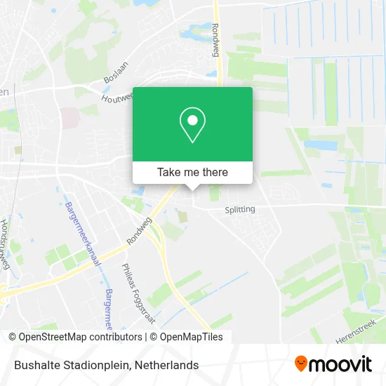 Bushalte Stadionplein map