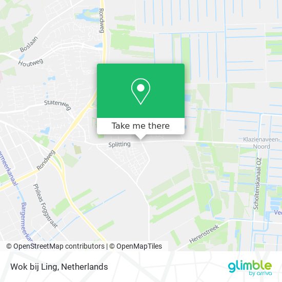 Wok bij Ling map