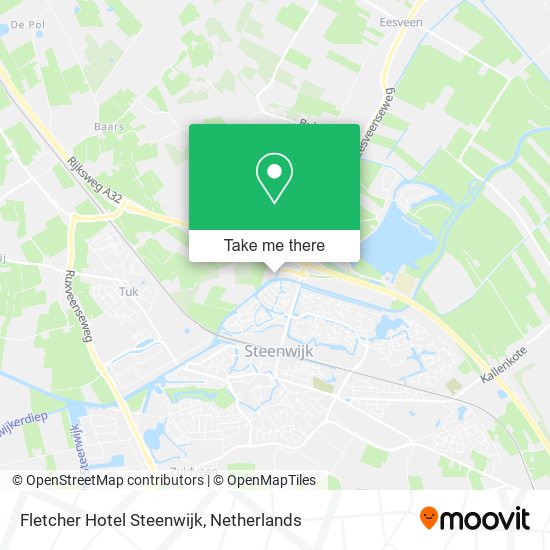 Fletcher Hotel Steenwijk map
