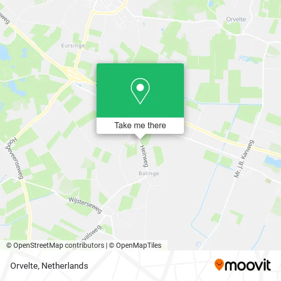 Orvelte map
