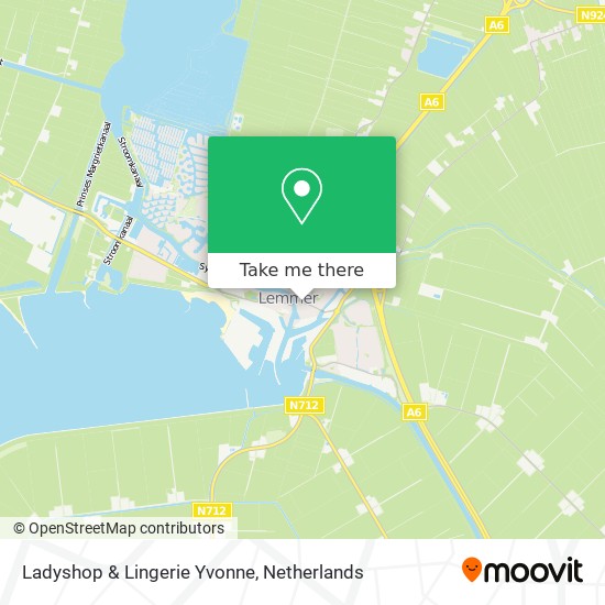 Ladyshop & Lingerie Yvonne map