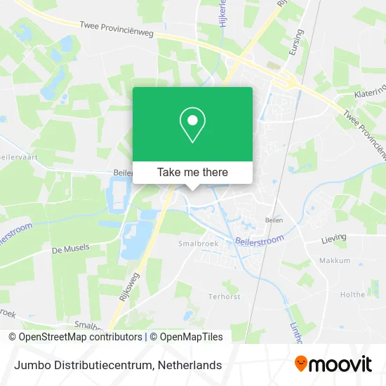 Jumbo Distributiecentrum map