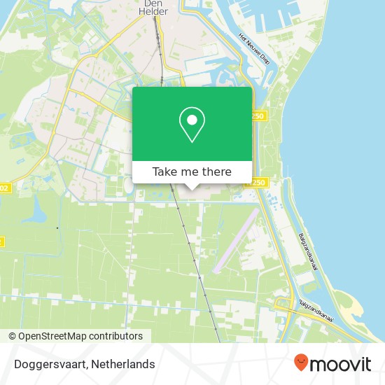 Doggersvaart map