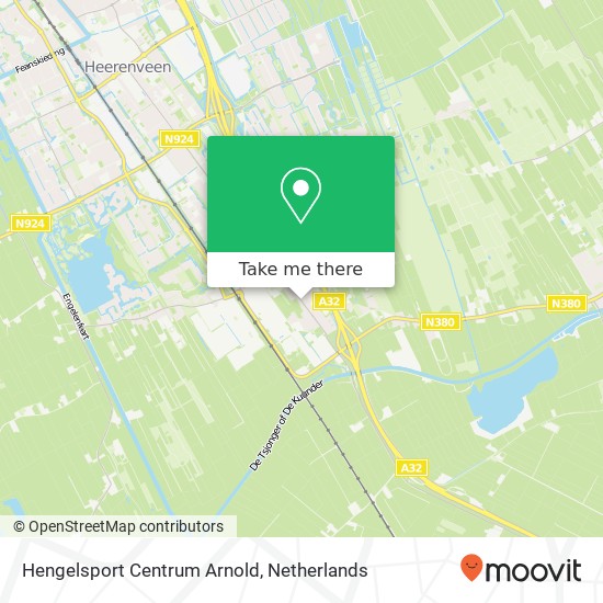 Hengelsport Centrum Arnold map