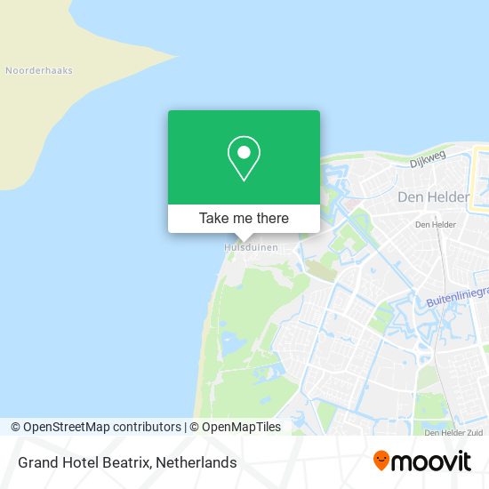 Grand Hotel Beatrix map