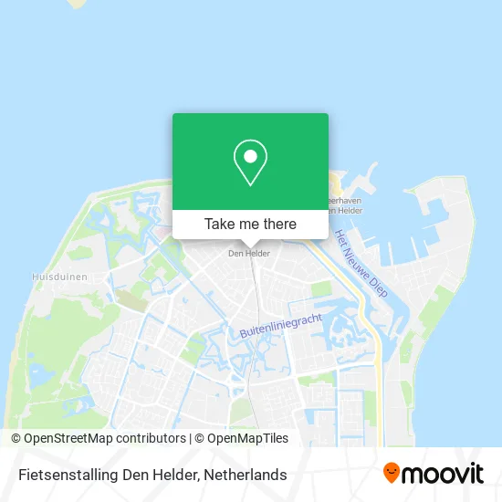 Fietsenstalling Den Helder map