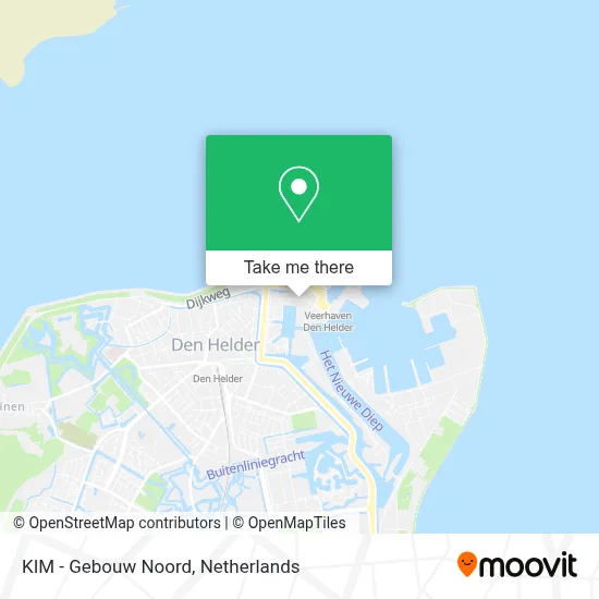 KIM - Gebouw Noord map
