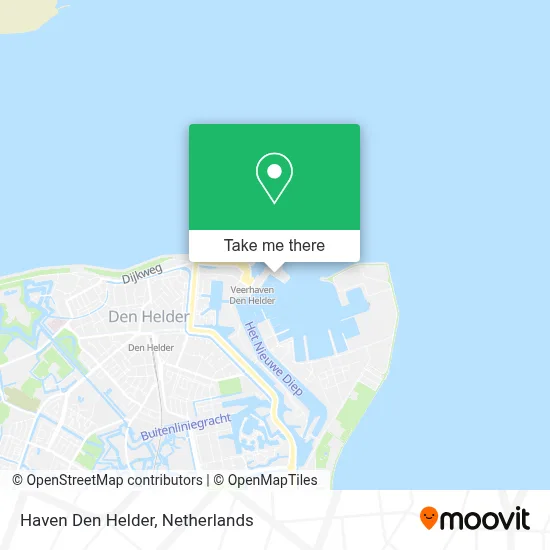 Haven Den Helder map