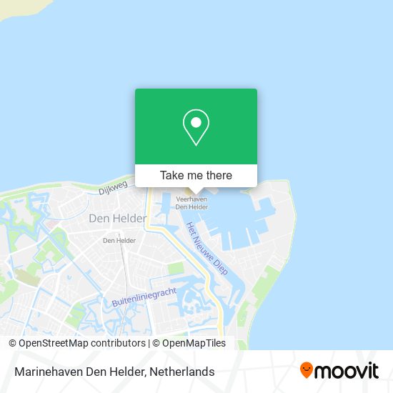 Marinehaven Den Helder map
