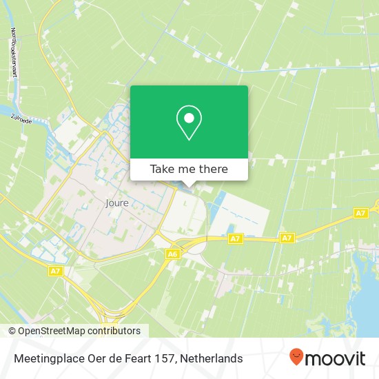 Meetingplace Oer de Feart 157 map