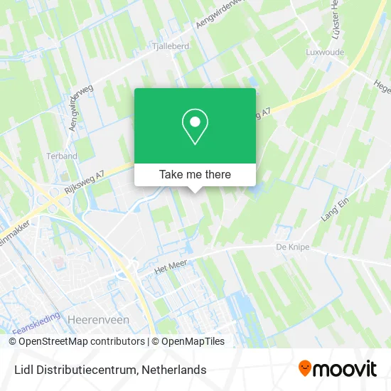 Lidl Distributiecentrum map