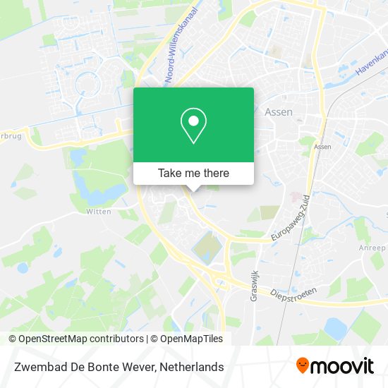 Zwembad De Bonte Wever Karte