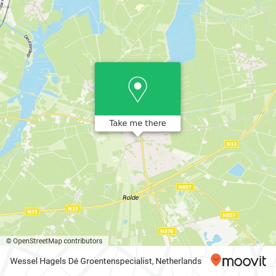 Wessel Hagels Dé Groentenspecialist map