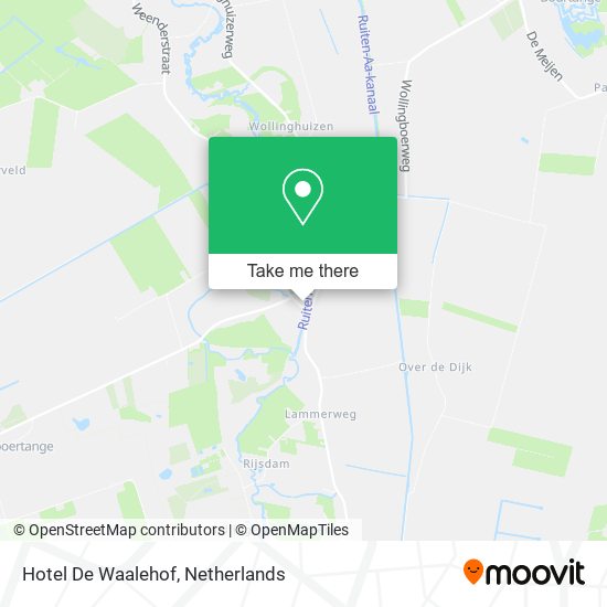 Hotel De Waalehof map