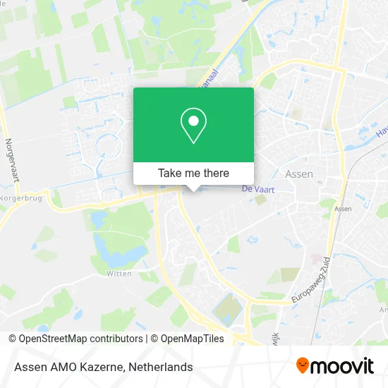 Assen AMO Kazerne map