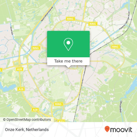 Onze Kerk map