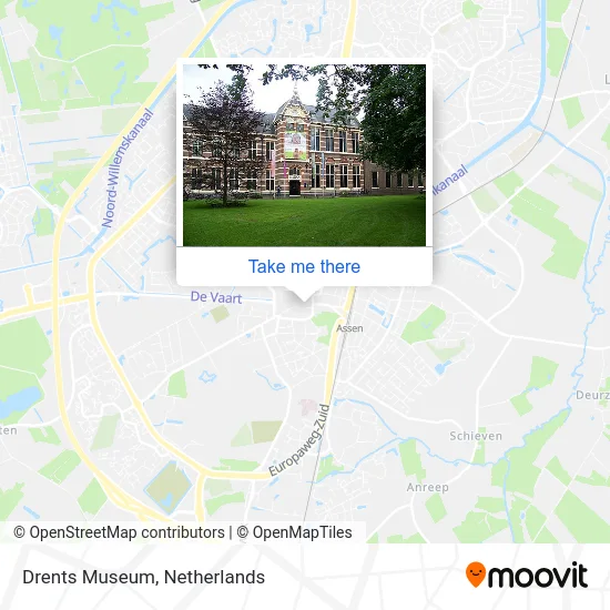 Drents Museum map