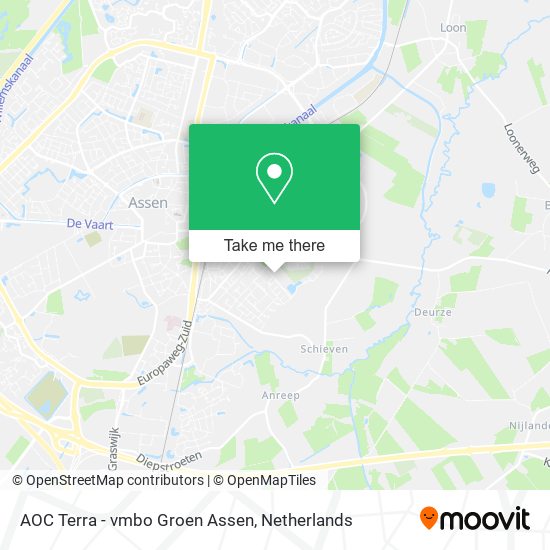 AOC Terra - vmbo Groen Assen map