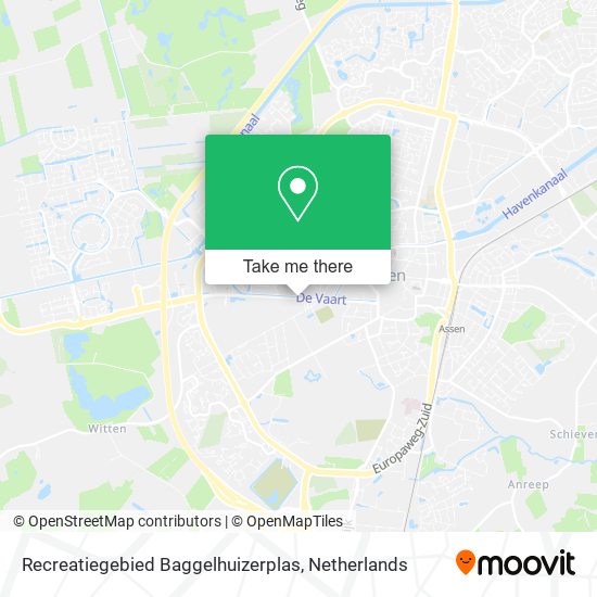 Recreatiegebied Baggelhuizerplas map