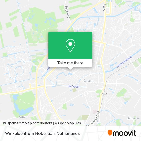 Winkelcentrum Nobellaan map