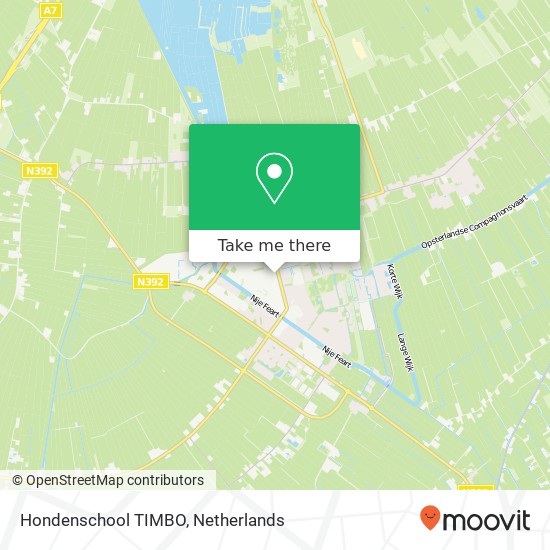 Hondenschool TIMBO map