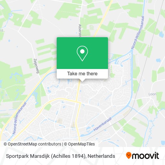 Sportpark Marsdijk (Achilles 1894) Karte