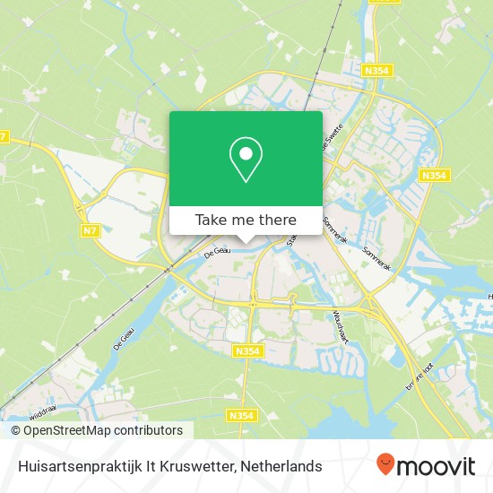 Huisartsenpraktijk It Kruswetter map