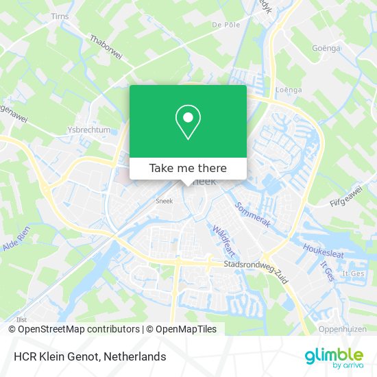 HCR Klein Genot map
