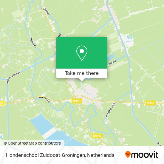 Hondenschool Zuidoost-Groningen map