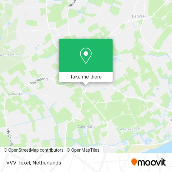 VVV Texel map
