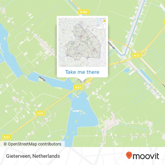 Gieterveen map