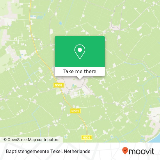 Baptistengemeente Texel Karte