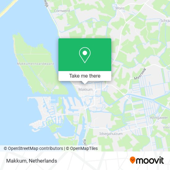 Makkum map