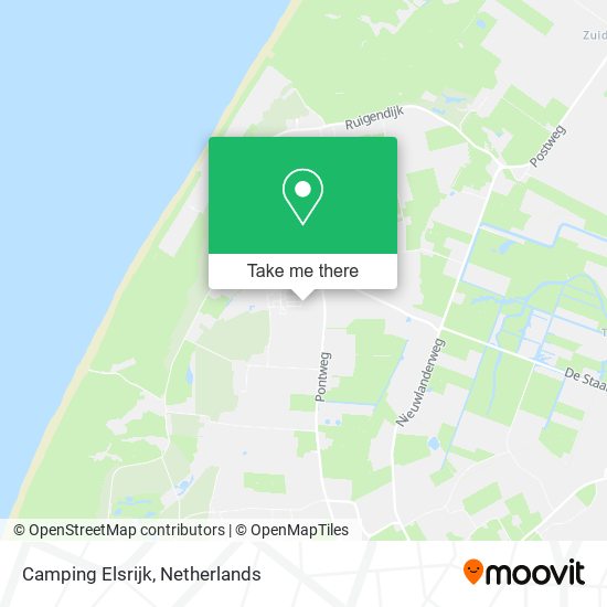Camping Elsrijk map