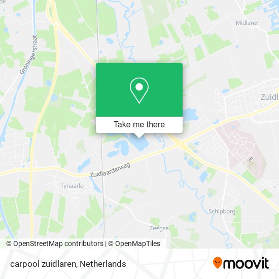 carpool zuidlaren Karte