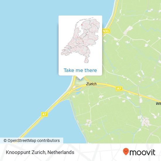 Knooppunt Zurich map