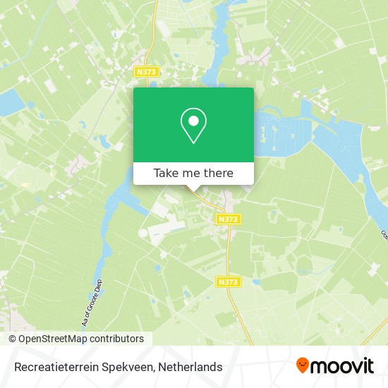 Recreatieterrein Spekveen map