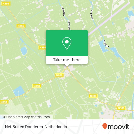 Net Buiten Donderen map