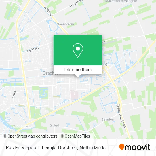 Roc Friesepoort, Leidijk. Drachten map