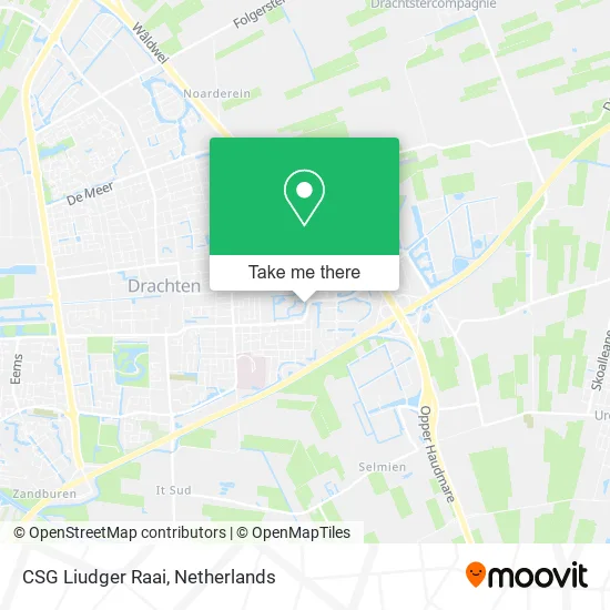 CSG Liudger Raai map