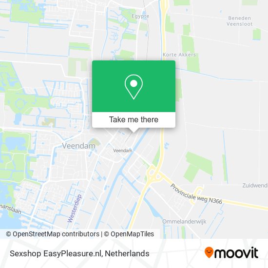 Sexshop EasyPleasure.nl map