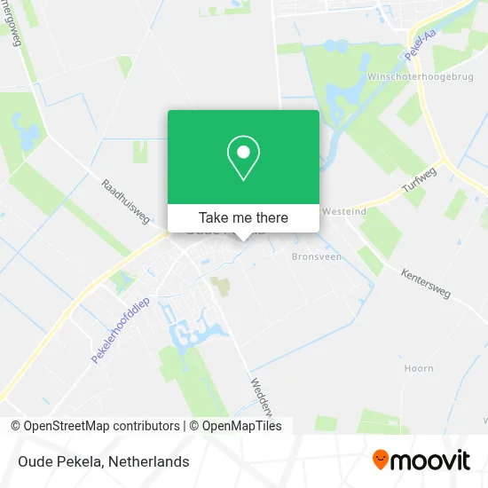 Oude Pekela map