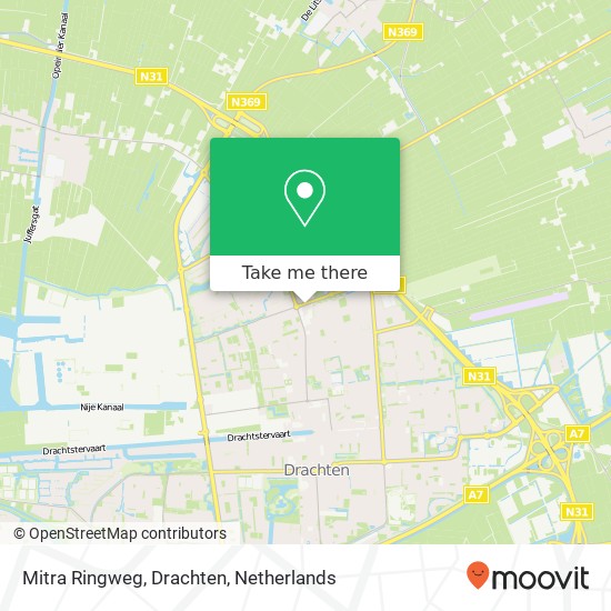 Mitra Ringweg, Drachten Karte