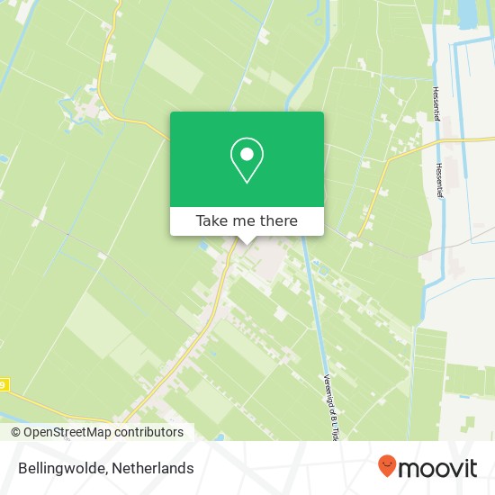 Bellingwolde map